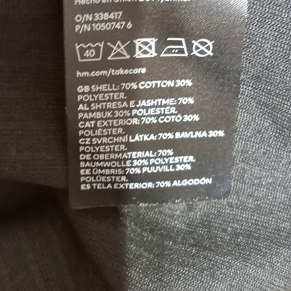 H&M New without tags mini skirt. Size xs. - Picture 5 of 6